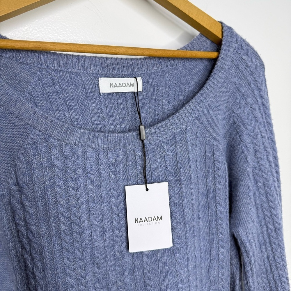 NAADAM Selbe Oversized Knit Bubble Pullover Sweater - Picture 2 of 5